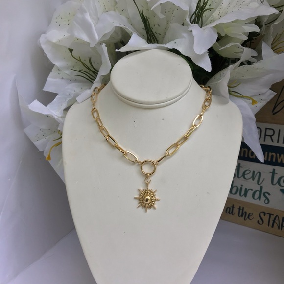 MALA BEADED NECKLACE STATEMENT NECKLACE - Picture 3 of 15